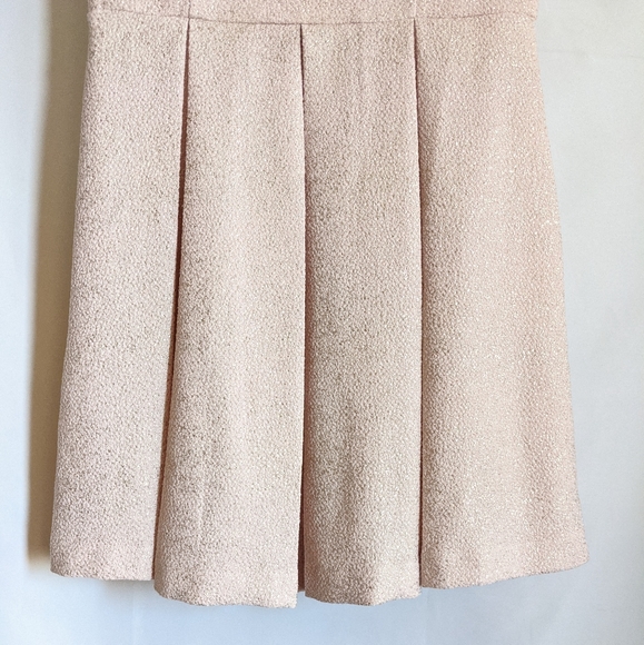 Forever 21 Pink Pleated Sparkle Mini Dress - Picture 4 of 7